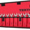 TEKTON Stubby Combination Wrench Set, 12-Piece (8-19 mm) - Pouch | WRN01190