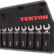 TEKTON Stubby Combination Wrench Set, 8-Piece (5/16-3/4 in.) - Pouch | WRN01086