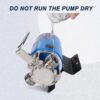 TecHome Hose Pump, 115V 1/10HP 330GPH Waterbed Pump Electric Water Pump Rain Barrel Pump, With Water Hose Kit. TecHome Hose Pump, 115V 1/10HP 330GPH Waterbed Pump Electric Water Pump Rain Barrel Pump, With Water Hose Kit.