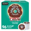 The Original Donut Shop Dark Coffee, Keurig Single-Serve K-Cup Pods, Dark Roast, 96 Count-24 Count (Pack of 4)