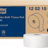 Tork Jumbo Toilet Paper Roll White T1, Advanced, 2-ply, 6 x 1600 feet, 12021502