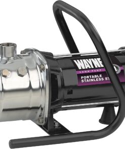WAYNE PLS100 1 HP Portable Stainless Steel Lawn Sprinkling Pump