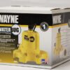 WAYNE Waterbug 1/6 HP 1350 GPH Submersible Multi-Flo Technology-Water Removal and Transfer Pump, Yellow