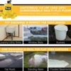 WAYNE Waterbug 1/6 HP 1350 GPH Submersible Multi-Flo Technology-Water Removal and Transfer Pump, Yellow