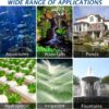 WaterRebirth (4000GPH-230W,UL listed) High Flow Submersible Water Pump - Pond Pump - Submersible Pump - Water Fountain Pump - Aquarium Pump,PS- 4000