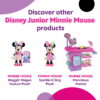 Disney Junior Minnie Mouse Ultimate Mansion 22-inch Playset, Figures, and Accessories, Officially Licensed Kids Toys for Ages 3 Up, Gifts and Presents