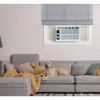 Whirlpool 5,000 BTU 115-Volt Window-Mounted Air Conditioner | AC for Rooms up to 150 Sq.Ft. | Mechanical Controls | Dehumidifer | Washable Filter | Auto-Restart | WHAW050DW