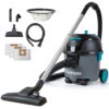 Kenmore KW3010 Bagged Compact Canister Vacuum, 3 Gallon Carpet Cleaner, Black+Dry