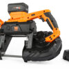 WEN 20V Max 5-Inch Variable Speed Cordless Portable Metal Band Saw with 5.0 Ah Lithium Ion Battery and Charger