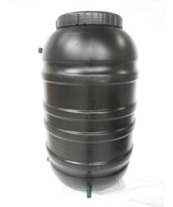 UpCycle Products BRO 55 Gal. Black Rain Barrel