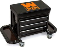 WEN 350-Pound Capacity Garage Glider Rolling Tool Chest Seat