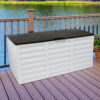 Stout Stuff 70 Gallon Outdoor Storage Box with Wheels Stout Stuff 70 Gallon Outdoor Storage Box with Wheels
