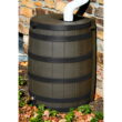 Good Ideas Rain Wizard 50 Gallon Rain Barrel with Darkened Ribs - Oak