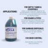 ccls Septic Tank and Cesspool Treatment Additive/Organic Enzyme Producing Bacteria/Non-Toxic/Non-Hazardous/Non-Corrosive (4-Pack) ccls Septic Tank and Cesspool Treatment Additive/Organic Enzyme Producing Bacteria/Non-Toxic/Non-Hazardous/Non-Corrosive (4-Pack)