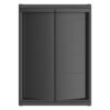 Hyper Tough Plastic Garage Storage Cabinet 2 Shelf 18.5D x 25.47W x 35.43