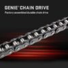 Genie Chain Drive 500 Garage Door Opener - Heavy Duty, Reliable Chain Drive - Includes 1 Pre-Programmed Garage Door Opener Remote, Lighted Wall Button, Safe-T-Beam System