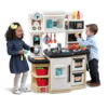 Step2 Great Gourmet Tan and White Plastic Play Kitchen Set for Kids