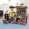 KidKraft Pirate's Cove Wooden Ship Play Set with Lights and Sounds and 17 Accessories KidKraft Pirate's Cove Wooden Ship Play Set with Lights and Sounds and 17 Accessories