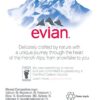 evian Natural Spring Water 330 mL/11.2 Fl Oz (Pack of 24) Mini-Bottles, Naturally Filtered Spring Water Small Water Bottles