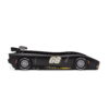 Delta Children Turbo Race Car Twin Bed, Black