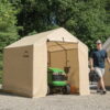 ShelterLogic 6'x8'x6'6" Storage Shed-in-a-Box, Polyethylene ShelterLogic 6'x8'x6'6" Storage Shed-in-a-Box, Polyethylene