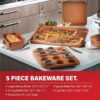 Gotham Steel 32 Piece Cookware Set, Bakeware and Food Storage Set, Nonstick Pots and Pans