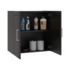 Systembuild Evolution Callahan 24" Wall Cabinet, Black