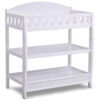 Delta Children Wilmington Changing Table with Pad, White