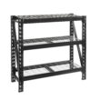 WORKPRO 48”W x 18”D x 48” H 3-Tier Freestanding Shelf, Steel, 1500lb. Capacity