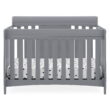 Delta Children Richmond 6-in-1 Convertible Baby Crib, Grey