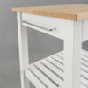 Sunrise Kitchen Island with American Harvest Hardwood Top Sunrise Kitchen Island with American Harvest Hardwood Top