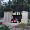 Keter Store-It-Out Midi 30-Cu Ft All-Weather Resin Storage Shed, Beige