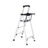 Rubbermaid Rma-3xst 3-step Light Aluminum Step Stool W/ Large Project Tray Rubbermaid Rma-3xst 3-step Light Aluminum Step Stool W/ Large Project Tray