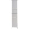 Redmon Shaker Style Tall Floor Shelf with Lower Cabinet