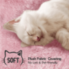 SmileMart 54" Double Condo Cat Tree with Scratching Post Tower, Pink