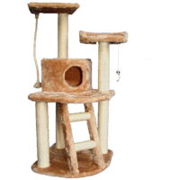 48" Majestic Pet Cat Tree, Honey - Fur