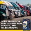(3 pack) Shell Rotella T6 Full Synthetic 15W-40 Diesel Engine Oil, 1 Gallon (3 Pack Case) (3 pack) Shell Rotella T6 Full Synthetic 15W-40 Diesel Engine Oil, 1 Gallon (3 Pack Case)