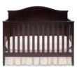 Delta Children Madrid 5-in-1 Convertible Baby Crib, Dark Chocolate