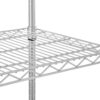 Hyper Tough Heavy Duty 5 Tier Wire Shelf, Zinc, 3000 lb Capacity