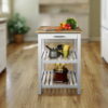 Sunrise Kitchen Island with American Harvest Hardwood Top Sunrise Kitchen Island with American Harvest Hardwood Top