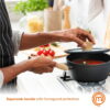 MasterChef 4 Piece Cookware Set, Sauce Pan with Lid and 2 Frying Pans