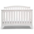 Delta Children Waverly 6-in-1 Convertible Baby Crib, Bianca White