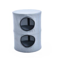 Cat Craft Large Blue 2 Story Cat Condo 24" Tall (18" Round)