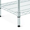 Hyper Tough Heavy Duty 5 Tier Wire Shelf, Zinc, 3000 lb Capacity