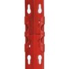 Muscle Rack Red 60"W x 24"D x 72"H 5-Shelf Steel Shelf Unit