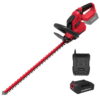 PowerSmart 20V Lithium-Ion Cordless 22 inch Hedge Trimmer, PS76106A 2.0 Ah Battery and Charger Included