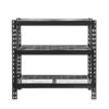 WORKPRO 48”W x 18”D x 48” H 3-Tier Freestanding Shelf, Steel, 1500lb. Capacity