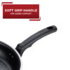 T-fal Cook & Strain Nonstick Cookware Set, 14 piece Set, Black, Dishwasher Safe