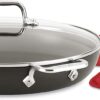 All-Clad HA1 Hard Anodized Nonstick Everyday Pan 12 Inch Induction Pots and Pans, Cookware Black