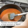 All-Clad Ultimate Silicone 5 piece Spatula Set, Stainless Steel and Black